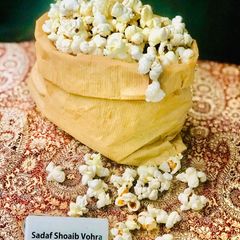 A picture of Salted Popcorn 🍿.