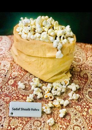 A picture of Salted Popcorn 🍿.