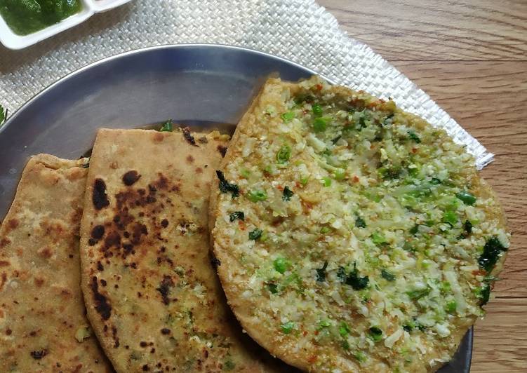 Step-by-Step Guide to Prepare Homemade Hara bhara paratha