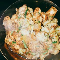 A picture of Chicken with Ginger, Garlic and Blackpepper.