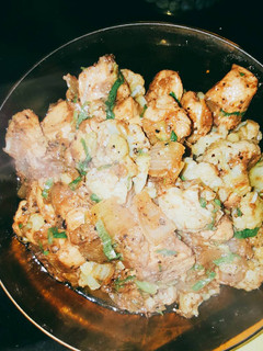 A picture of Chicken with Ginger, Garlic and Blackpepper.