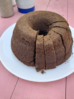 Una foto de Budín de chocolate fácil y económico