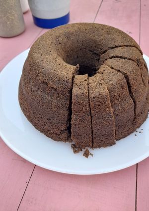 Una foto de Budín de chocolate fácil y económico