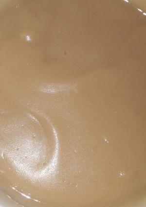 A picture of Yellow corn pap.