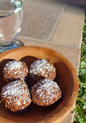 Una foto de Trufas de avena