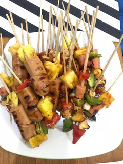 Foto resep Sate Sosis dan Ayam BBQ