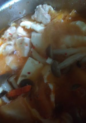 泡菜火鍋 的食譜成品照片