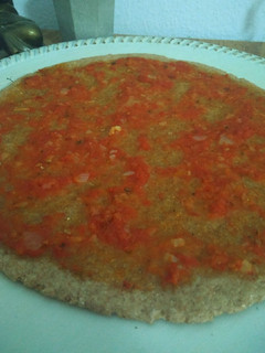 Una foto de Pre pizza 100 % integral