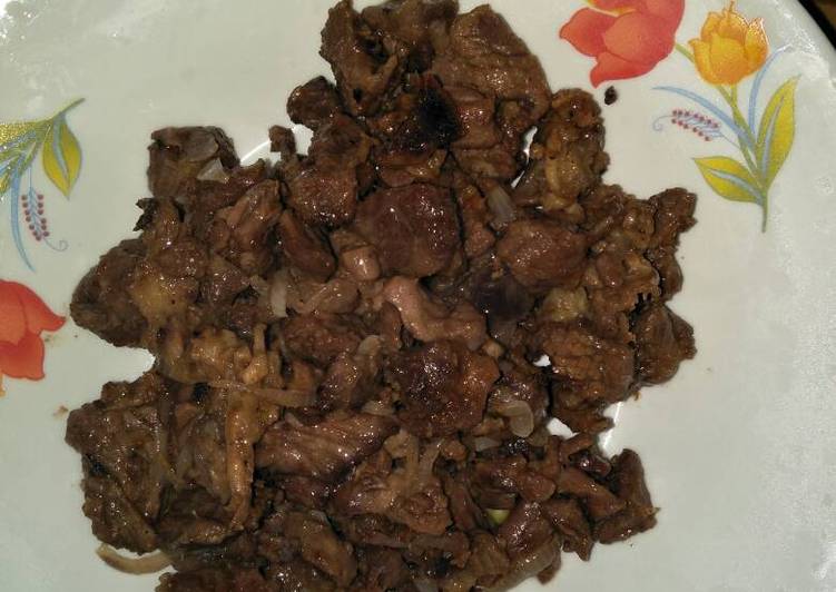 Step-by-Step Guide to Prepare Favorite Fried bush meat