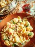 Gnocchetti con speck e rucola in crema di patate