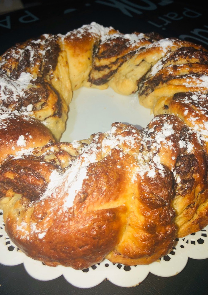 Una foto de Rosca de Pascua con Nutella 😋