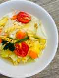 Potatos soup with fusili