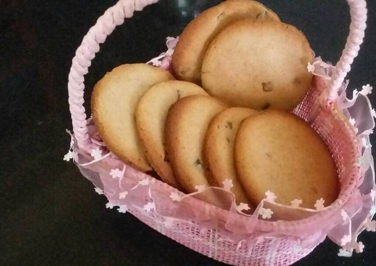 Recipe of Perfect Tutti fruitty Atta biscuits