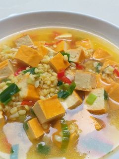Foto resep Sayur bening kecambah dan tahu