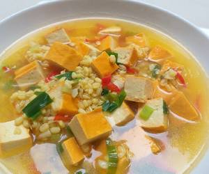 Resep Mudah Sayur bening kecambah dan tahu Yummy Mantul