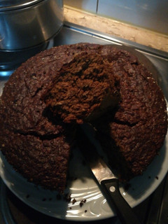 Una foto de Torta de banana sin harina sin azúcar