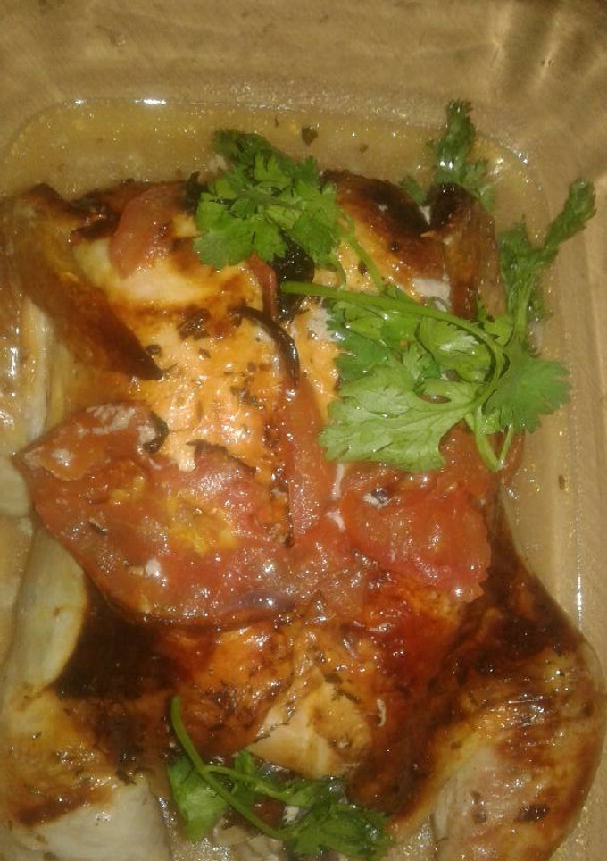 Una foto de Pollo relleno
