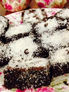 Hình của món Oreo Brownies.