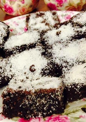 Hình của món Oreo Brownies.