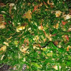 A picture of Mayai sukuma.