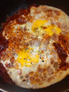 Una foto de Huevos rancheros
