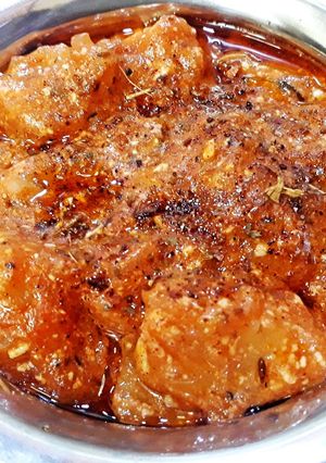 A picture of Aloo Dahiwale.