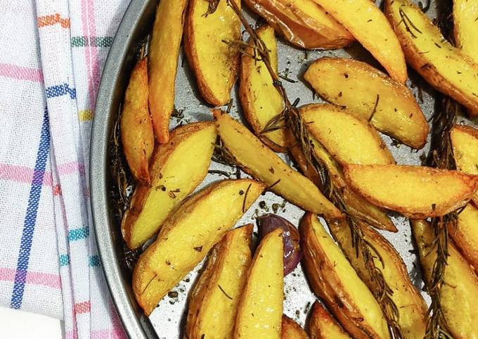 Batata frita no forno Receita por Cael Horta - Cookpad