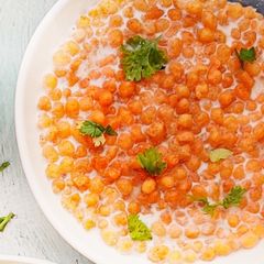 A picture of Boondi raita.