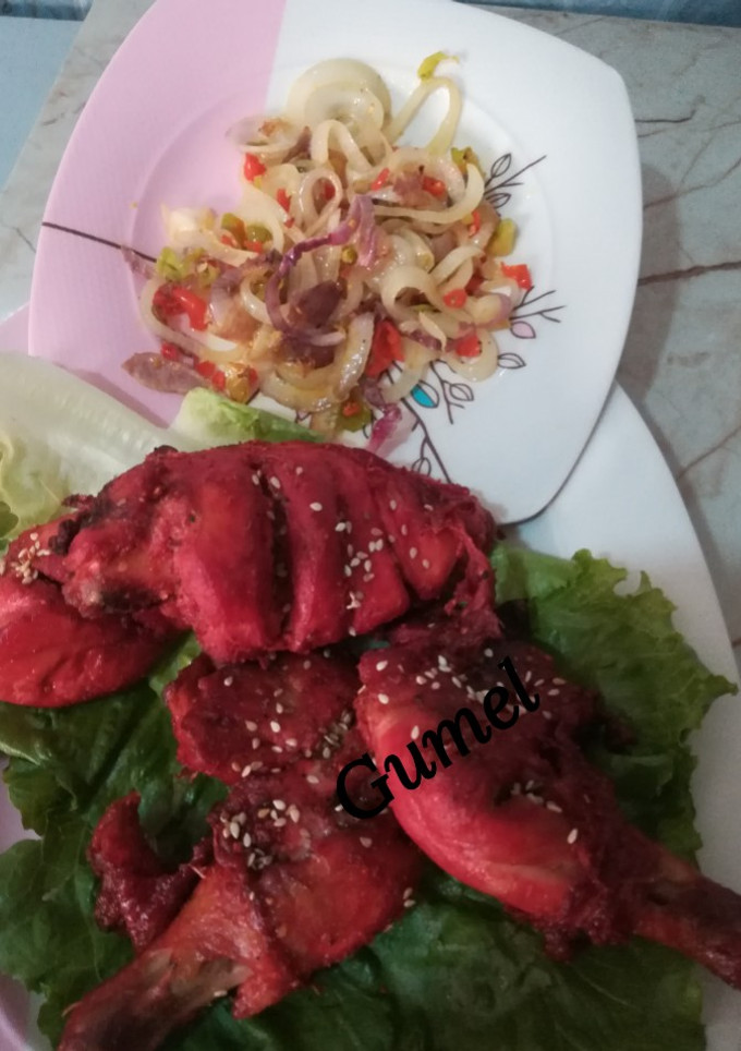 Grilled chicken 2 ainihin hoton girkin