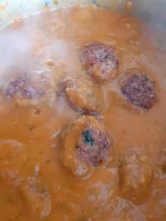 Una foto de Albóndigas en salsa