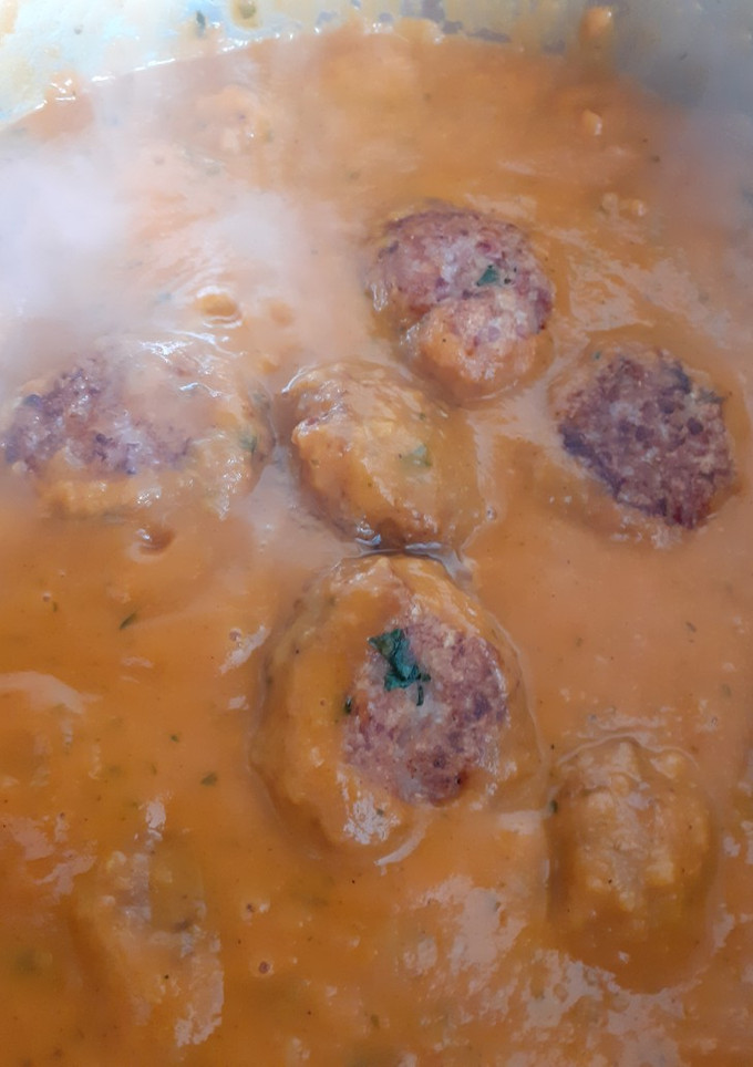 Una foto de Albóndigas en salsa