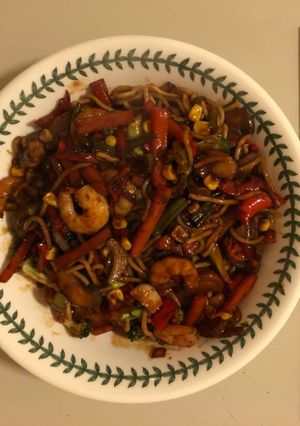 A picture of Chilli, Prawn & Vegetable Stir-fry.