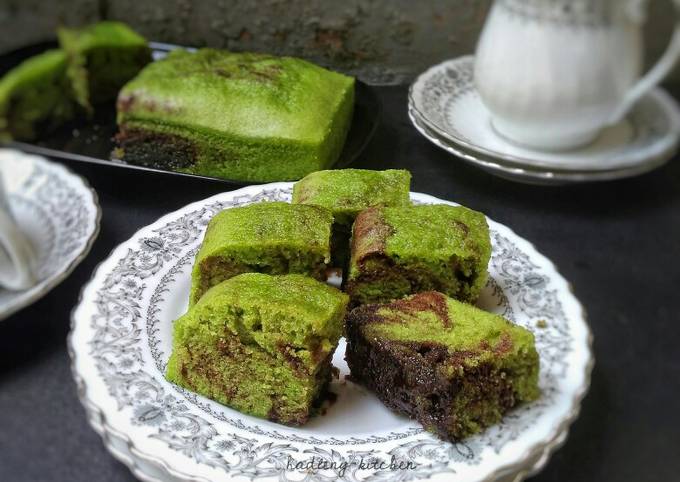 Bolu Kukus Pandan Coklat