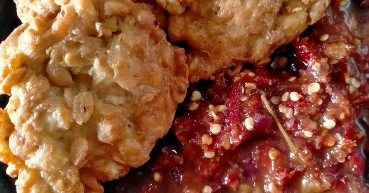 Resep Dadar Tempe Sambel Tempong Dijamin Nikmat dan Mudah