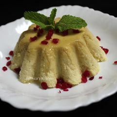 A picture of Paneer Pudding.