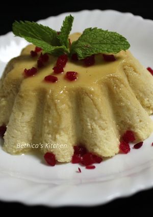 A picture of Paneer Pudding.