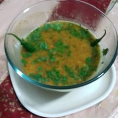 A picture of Chana daal fry.