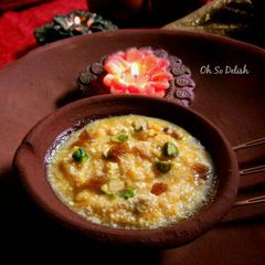 A picture of Kaddu Ki kheer.