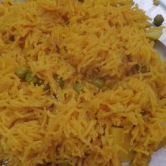 Matar pulao A picture of Matar pulao.