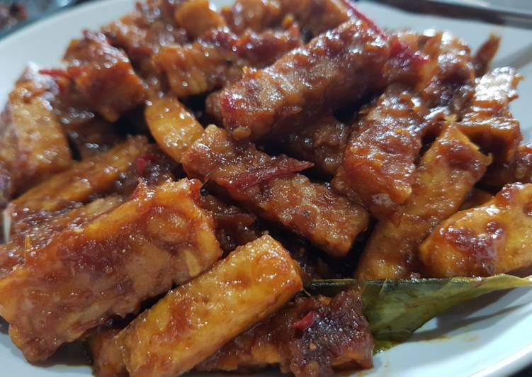 Tahu dan Tempe Orek