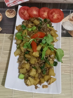 Foto resep Oseng daging sapi kentang