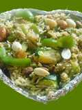 பச்சை நிற காய்கறிகள் புலவ்