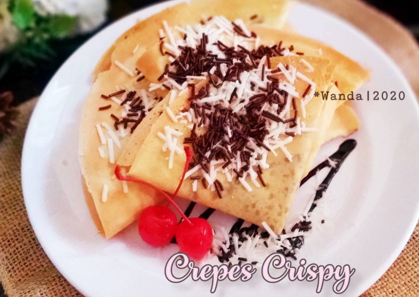 Crepes Crispy a.k.a Kue Leker Krispi