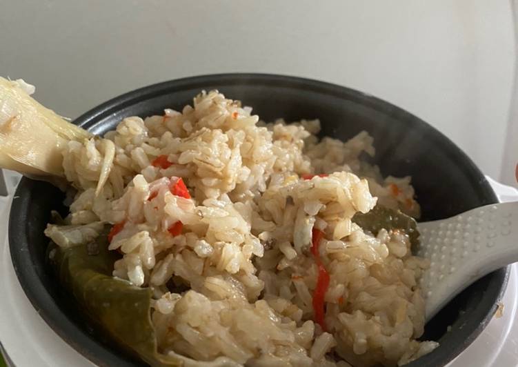 Nasi Coklat Liwet (Diet)