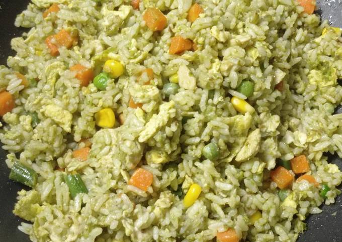 Resep Nasi Goreng Hijau Resep Nasi Goreng Hijau