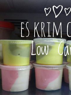 Foto resep Es Krim Ceria Low Carbo