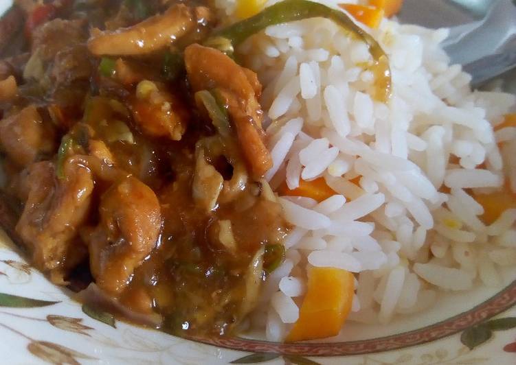 Recipe of Quick Shredded teriyaki chicken sauce