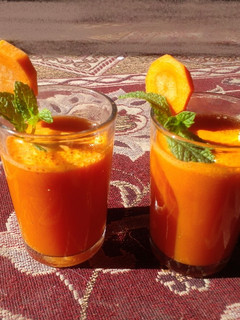 عکسی از دستور آب هویج