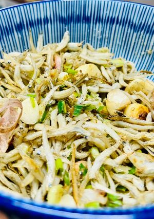 幼兒食譜：吻仔魚 的食譜成品照片