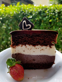 Foto resep Triple chocolate mousse cake